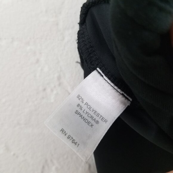 J. Jill Wearever Collectio Smooth-Fit Full Leg Pants Stretch Black Size XL - Picture 7 of 7